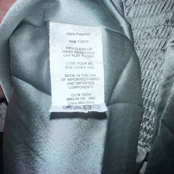 Show Me Your MuMu Claire Midi Dress Size XL NWTs - Picture 7 of 8